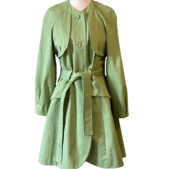Vera Wang Trench Coat - Picture 1 of 4